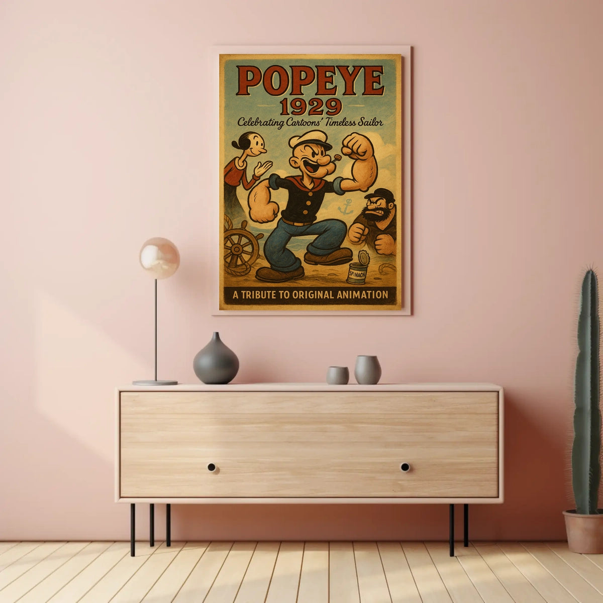 Popeye 1929 Art Poster POP-05