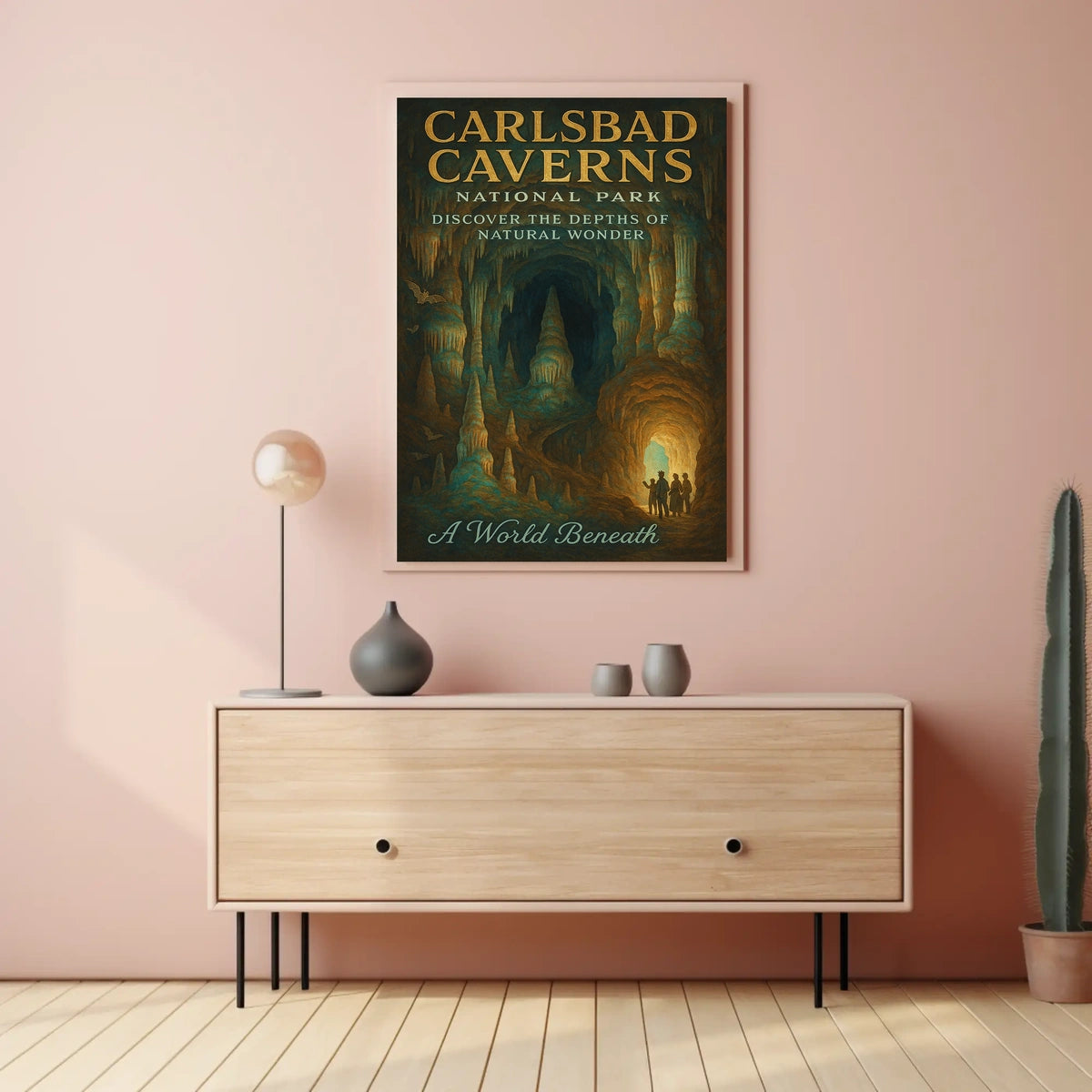 Carlsbad Caverns A World Beneath Poster