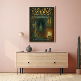 Carlsbad Caverns A World Beneath Poster