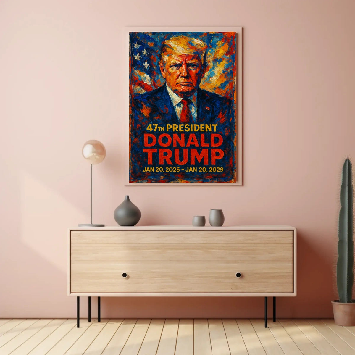 Donald Trump Visionary American Spirit Poster