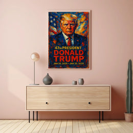 Donald Trump Visionary American Spirit Poster