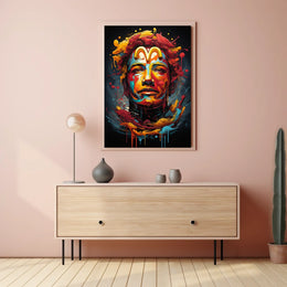 Vibrant Expression Poster