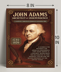 John Adams 2nd President Poster PosterGoat