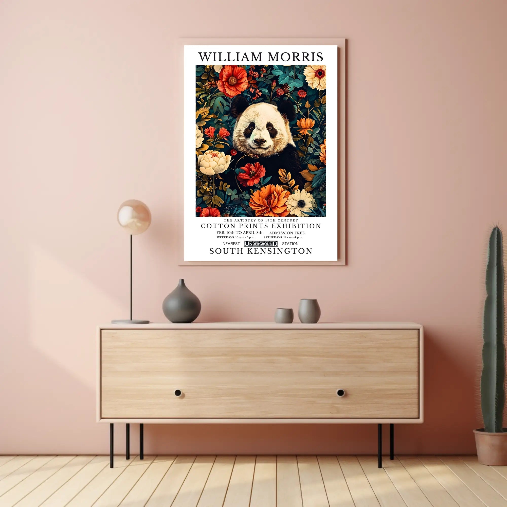 Cotton Prints Exhibition Poster: Cultural or Heritage Poster