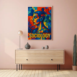 Sociology in Color Poster