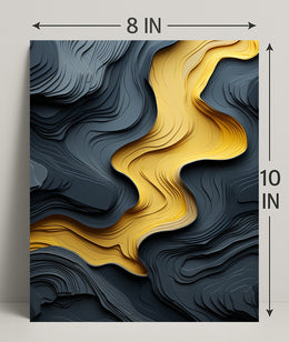 Flowing Layers Poster PosterGoat