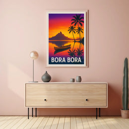 Bora Bora Paradise Poster