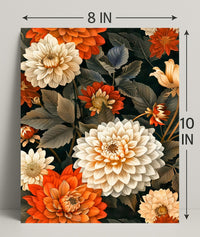 Floral Elegance William Morris Art Poster