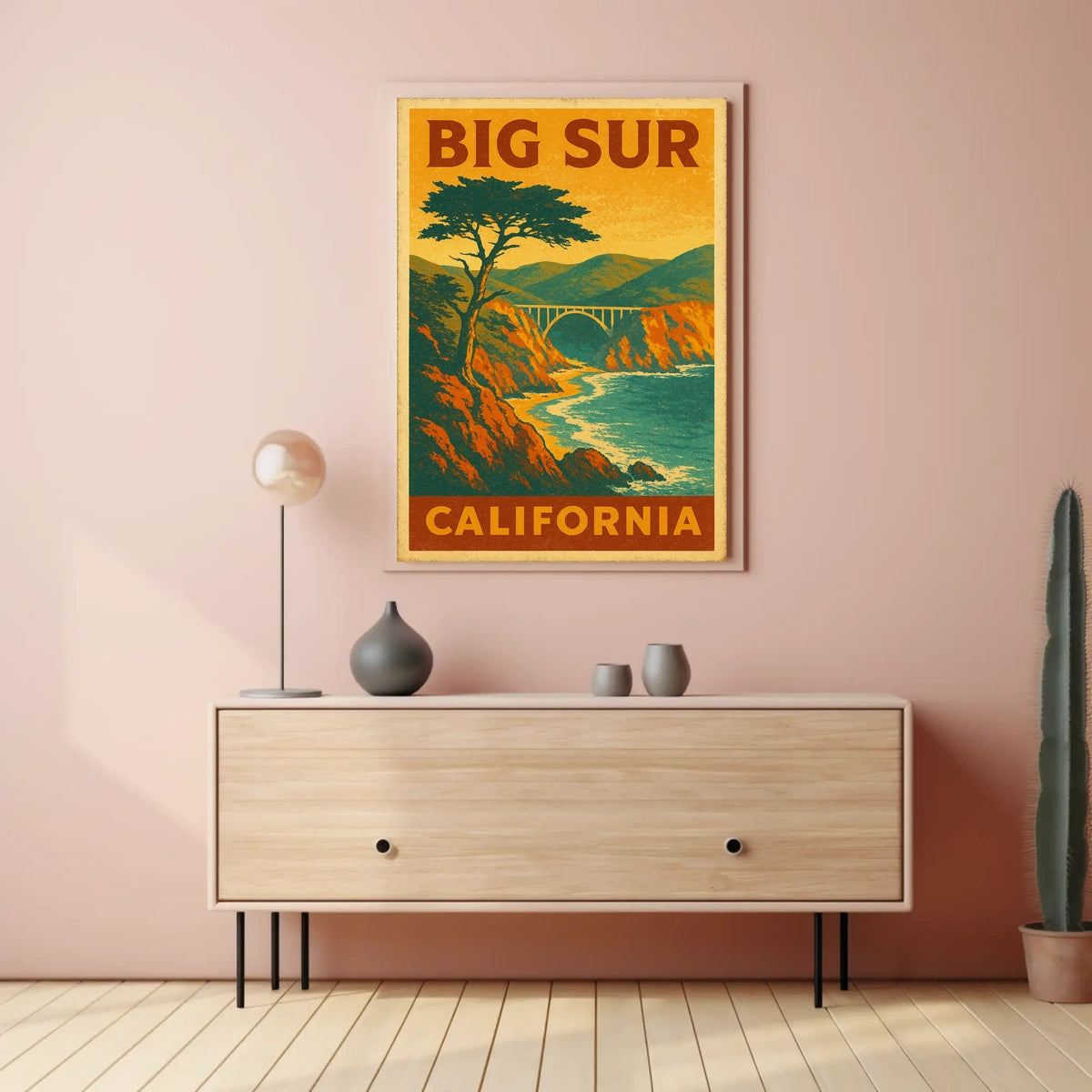 Big Sur, California Poster