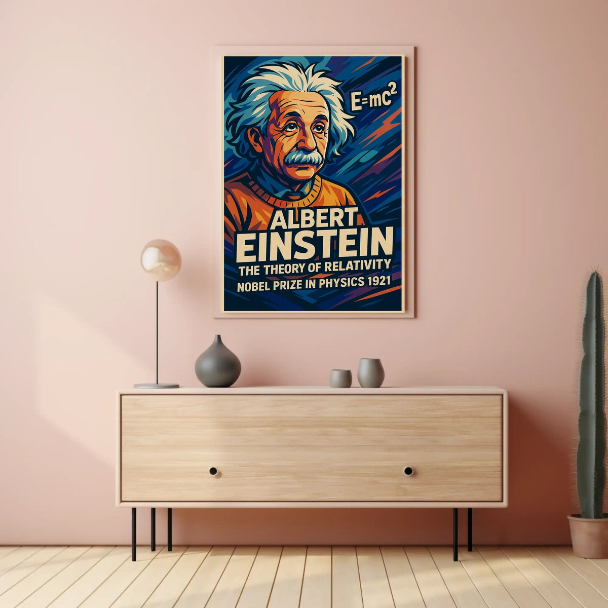 Albert Einstein The Theory Of Poster