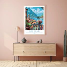 Scenic Lake Como Poster