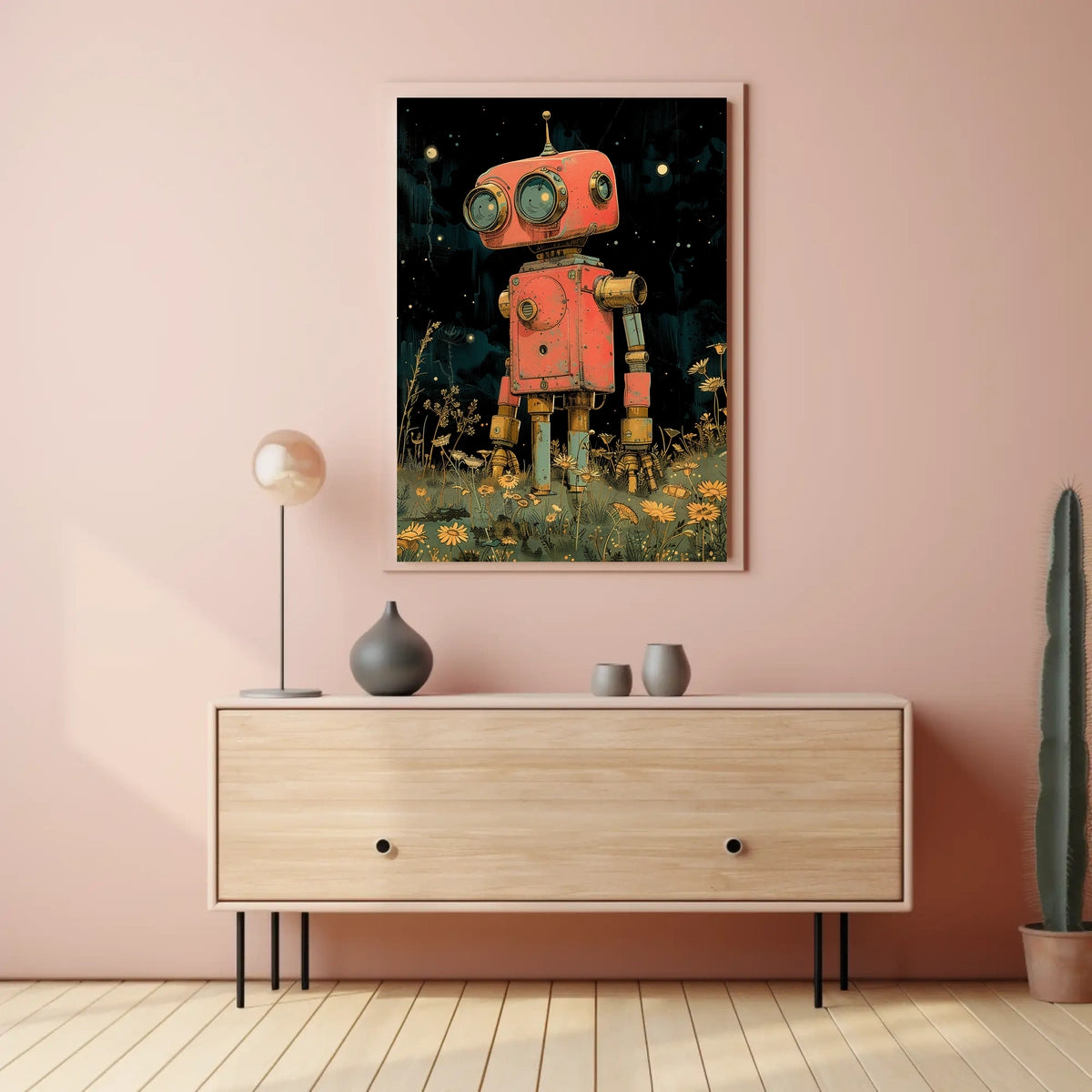 The Dreamy Robot Poster