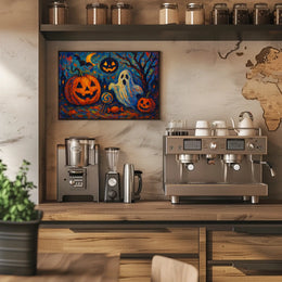Halloween Night Spectacle Poster