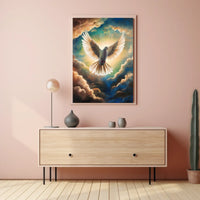 Ascending Dove Poster