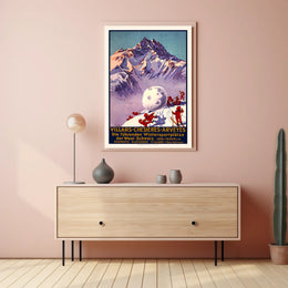 Villars-Chesières-Arveyes Winter Sports Poster