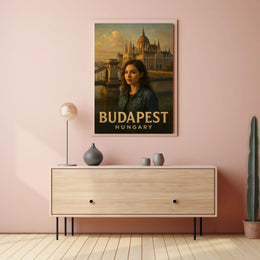 Budapest A Timeless Portrait Poster