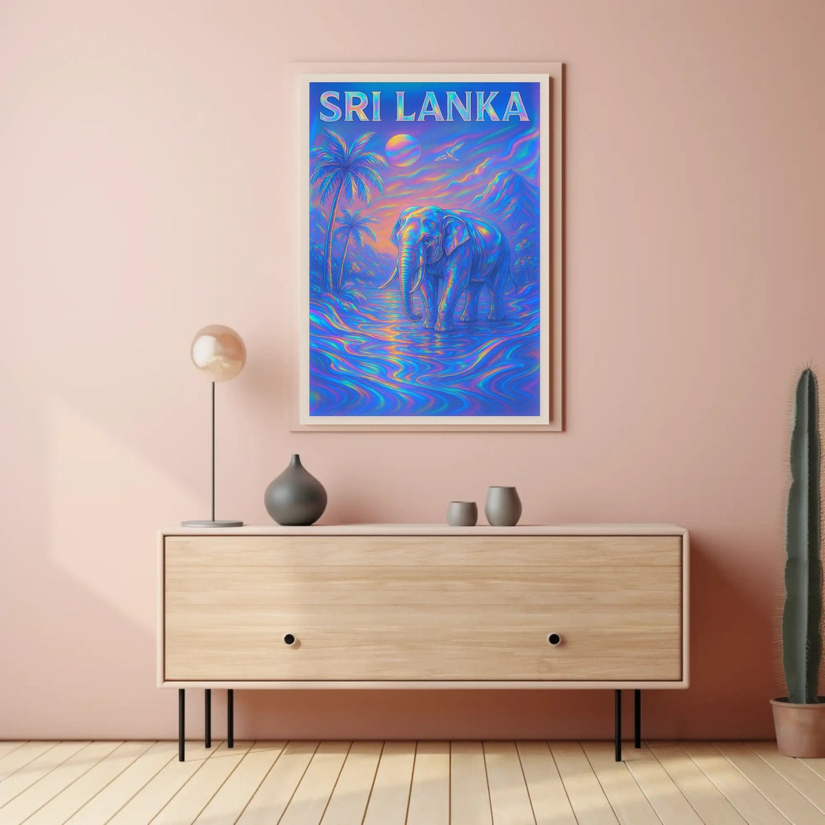 Sri Lanka A Vibrant Journey Poster
