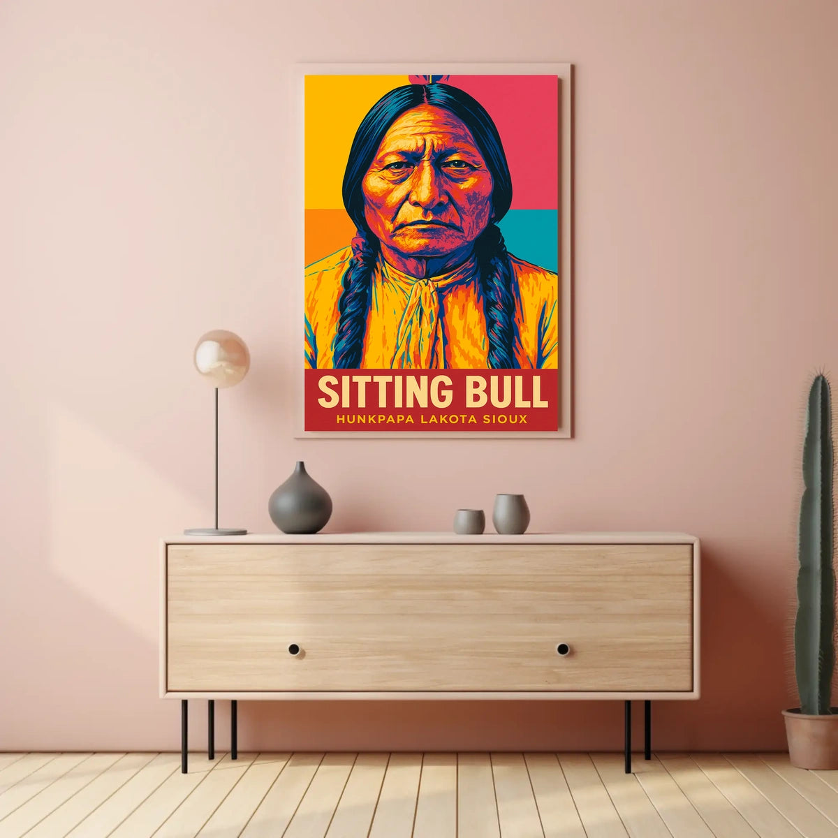 Sitting Bull Hunkpapa Lakota Sioux Poster