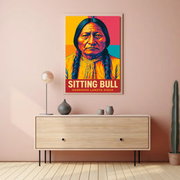 Sitting Bull Hunkpapa Lakota Sioux Poster