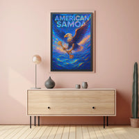 American Samoa Eagle Poster
