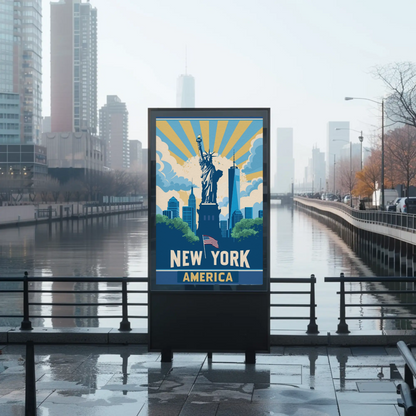 New York Statue of Liberty Poster