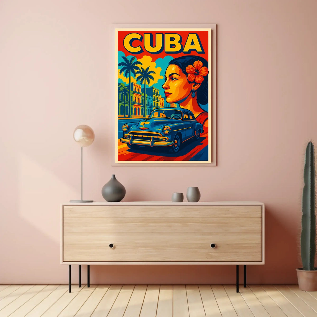 Vibrant Cuba Poster