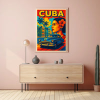 Vibrant Cuba Poster