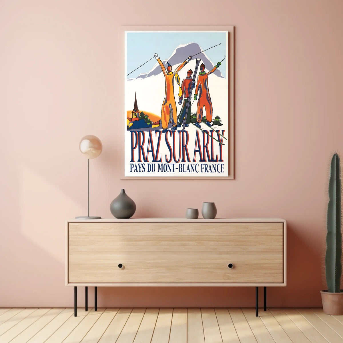 Praz Sur Arly Pays Du Mont-Blanc Poster