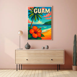Guam Tropical Paradise Poster