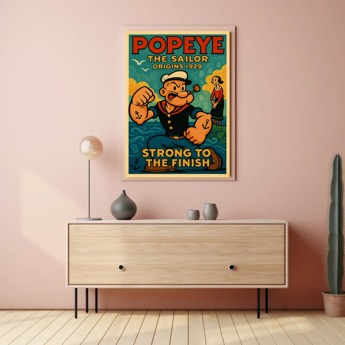 Popeye 1929 Art Poster POP-235