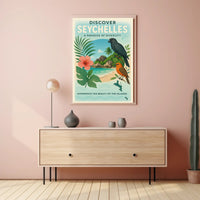 Discover Seychelles Poster PosterGoat
