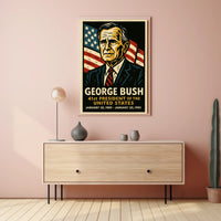 George Bush 41st President Poster