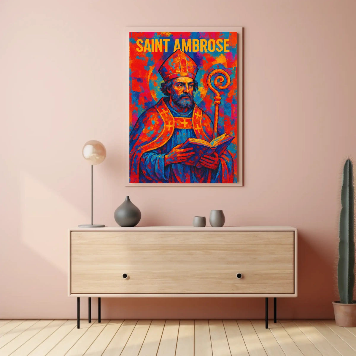 Saint Ambrose Poster