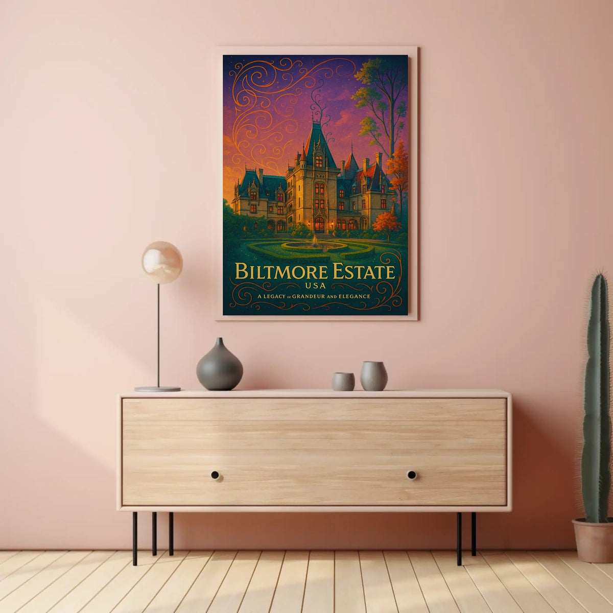 Biltmore Estate A Legacy of Grandeur Poster