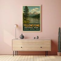 Yellowstone National Park Poster