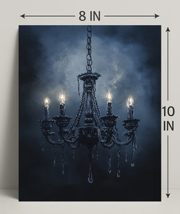 Ethereal Chandelier Poster