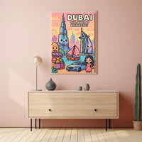 Dubai The Jewel of Emirates Poster