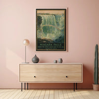 Niagara Falls Travel Poster PosterGoat