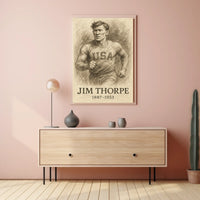 Jim Thorpe Tribute Poster