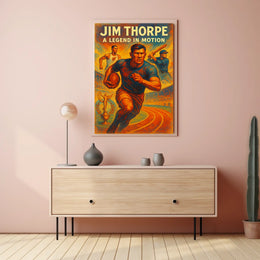 Jim Thorpe A Legend in Motion Jim Thorpe Poster