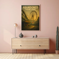 Abandoned Theme Park Poster