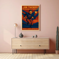 Jim Thorpe Celebrating an All-American Legend Poster