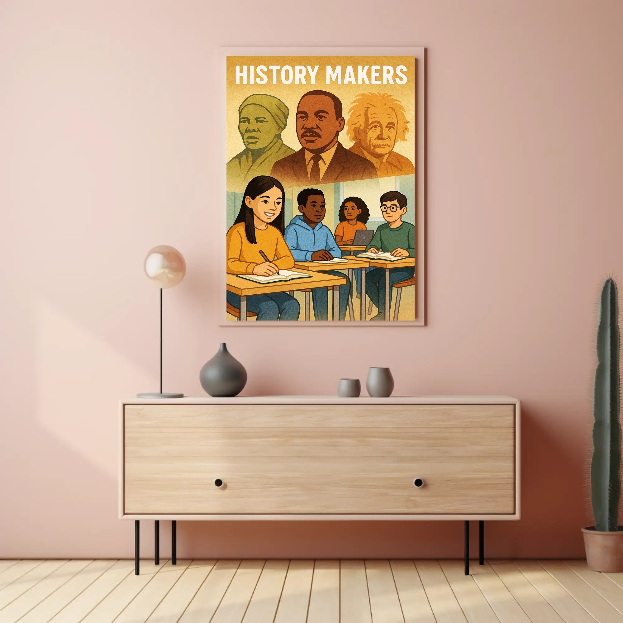 History Makers Poster PosterGoat