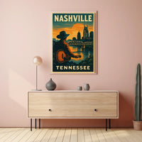 Nashville Skyline Poster
