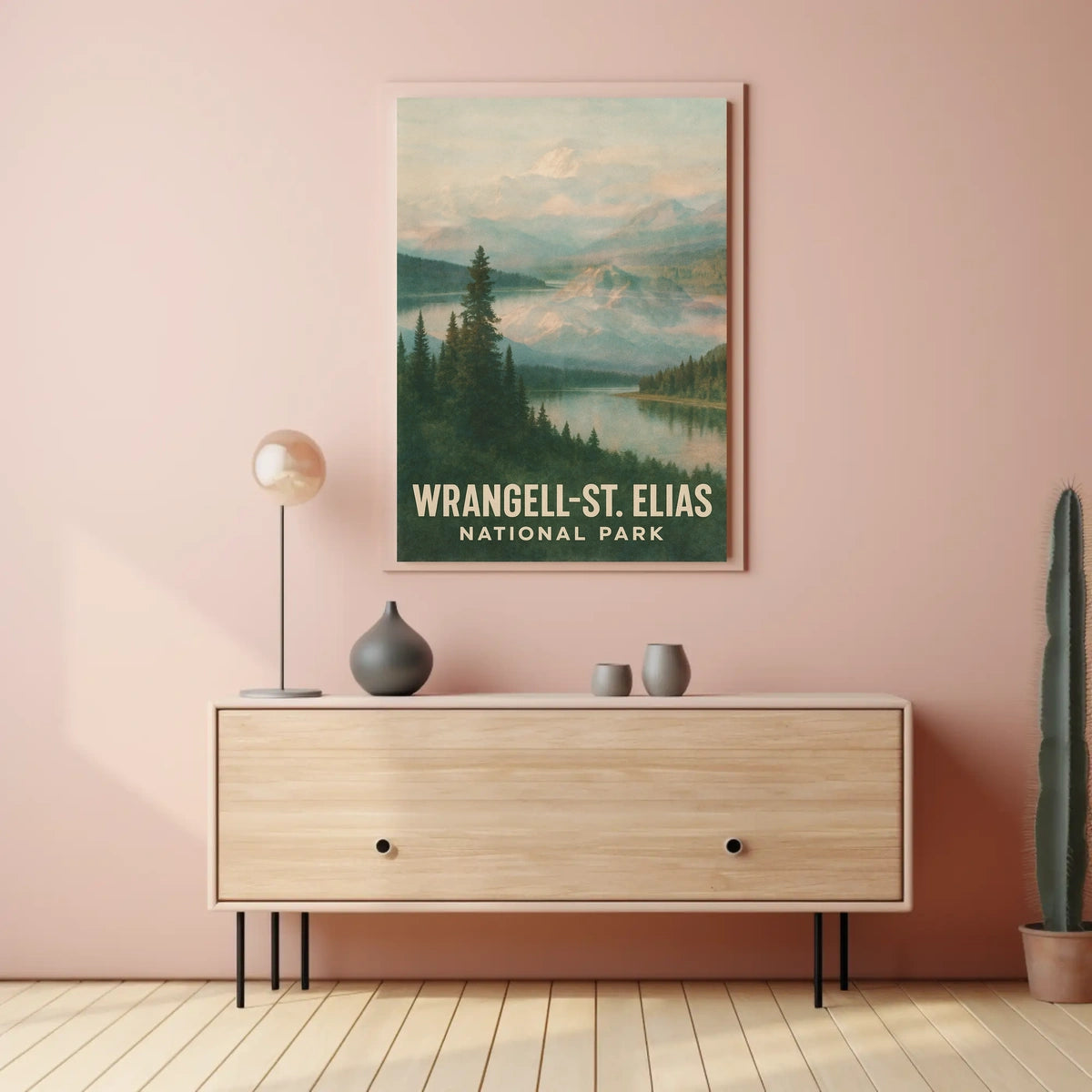 Wrangell-St. Elias National Park Poster