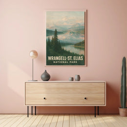 Wrangell-St. Elias National Park Poster