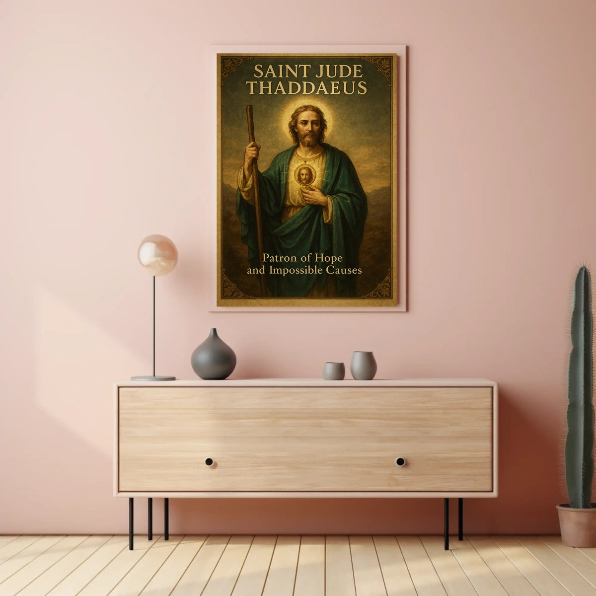 Saint Jude Thaddaeus Patron of Hope Poster