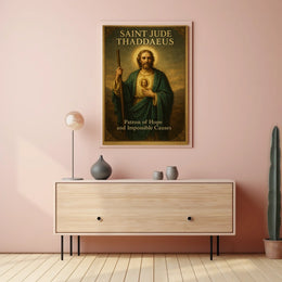 Saint Jude Thaddaeus Patron of Hope Poster