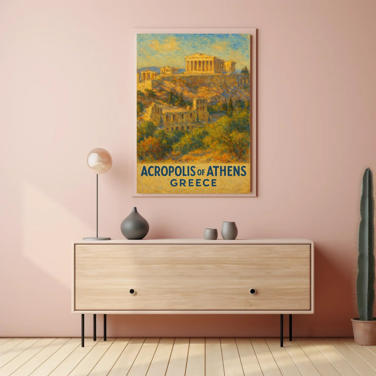 Acropolis of Athens Poster