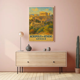 Acropolis of Athens Poster